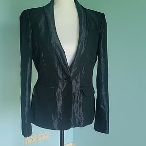 BCBG MAXAZRIA metallic jacket